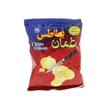 Oman Chips 15Gm, 50 Pieces Per Carton